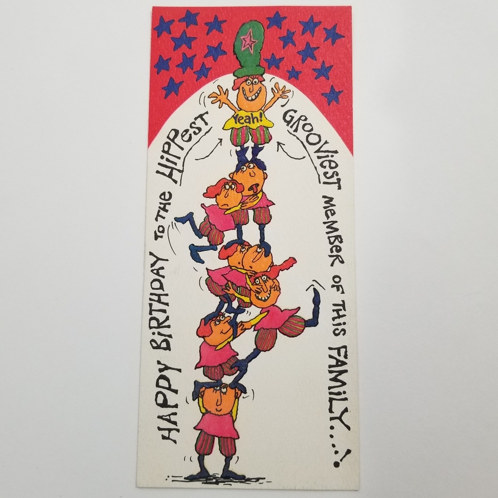1970 Hi Brows American Greetings Birthday Card